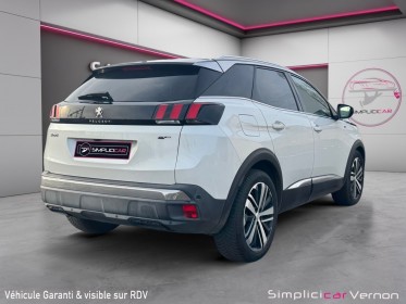 Peugeot 3008 bluehdi 180ch ss eat8 gt  entretien complet  toit ouvrant panoramique  garantie 12 mois occasion simplicicar...