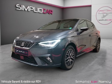 Seat ibiza 1.0 tsi 110ch dsg7 finition xcellence origine france garantie 12 moins occasion simplicicar nancy simplicicar...