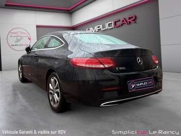 Mercedes classe c coupe 180 9g-tronic executive garantie 12 mois occasion simplicicar le raincy simplicicar simplicibike france