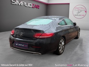 Mercedes classe c coupe 180 9g-tronic executive garantie 12 mois occasion simplicicar le raincy simplicicar simplicibike france