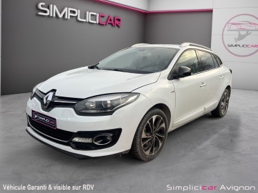 Renault megane iii estate estate iii 1.5 dci 110 fap energy eco2 bose occasion avignon (84) simplicicar simplicibike france
