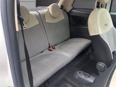 Fiat 500 1.2 8v 69 ch lounge occasion paris 17ème (75)(porte maillot) simplicicar simplicibike france