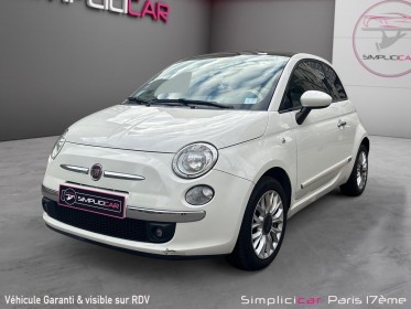 Fiat 500 1.2 8v 69 ch lounge occasion paris 17ème (75)(porte maillot) simplicicar simplicibike france