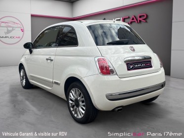 Fiat 500 1.2 8v 69 ch lounge occasion paris 17ème (75)(porte maillot) simplicicar simplicibike france