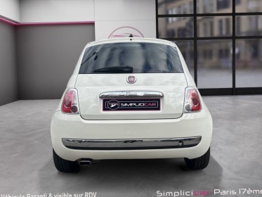 Fiat 500 1.2 8v 69 ch lounge occasion paris 17ème (75)(porte maillot) simplicicar simplicibike france