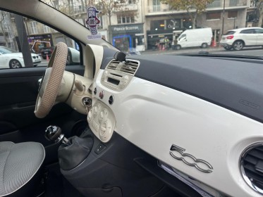 Fiat 500 1.2 8v 69 ch lounge occasion paris 17ème (75)(porte maillot) simplicicar simplicibike france