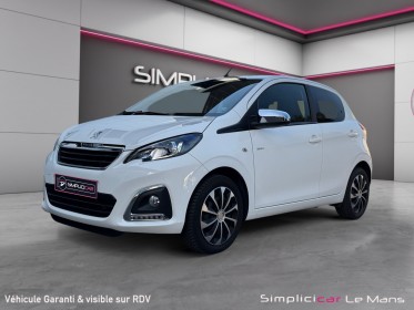 Peugeot 108 vti 72ch ss bvm5 style garantie 12 mois occasion simplicicar le mans simplicicar simplicibike france