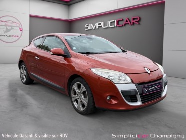Renault megane iii coupe 1.6 16v 110 - garantie 12mois - radio cd bluetooth mp3 - clim auto - rÉgulateur occasion...