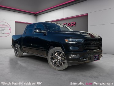 Dodge ram 1500 5.7l v8 400 ch limited night edition première main toit ouvrant/carplay/attelage garantie 12 mois occasion...
