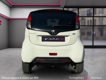 Peugeot ion electrique active - climatisation - bluetooth - garantie 12 mois occasion simplicicar nimes - rb auto simplicicar...