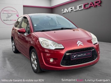 Citroen c3 c3 hdi 90 fap airdream exclusive occasion simplicicar livry gargan simplicicar simplicibike france