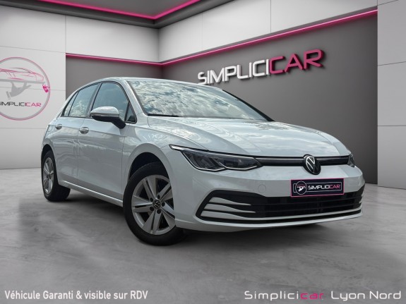Volkswagen golf 8 110cv life plus occasion simplicicar lyon nord  simplicicar simplicibike france