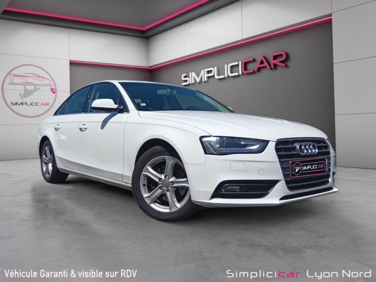 Audi a4 a4 2.0 tdi 190 dpf clean diesel ambiente occasion simplicicar lyon nord  simplicicar simplicibike france