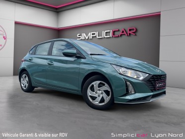 Hyundai i20 1.2 84 intuitive • faible kilométrage • carplay • garantie constructeur 2029 occasion simplicicar lyon...