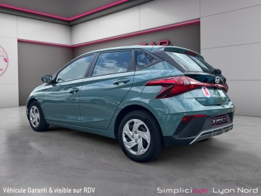 Hyundai i20 1.2 84 intuitive • faible kilométrage • carplay • garantie constructeur 2029 occasion simplicicar lyon...