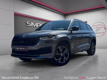 Skoda kodiaq 1.5 tsi 150 act dsg7 7pl sportline occasion simplicicar lyon nord  simplicicar simplicibike france