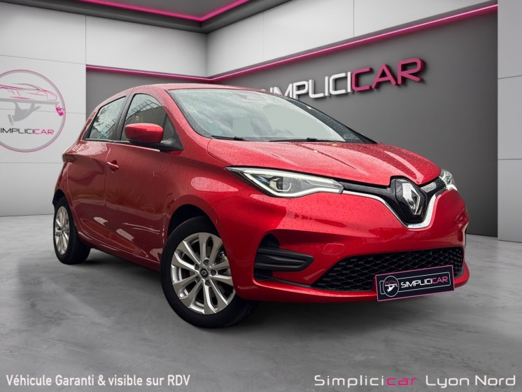 Renault zoe r110 zen batterie en location occasion simplicicar lyon nord  simplicicar simplicibike france