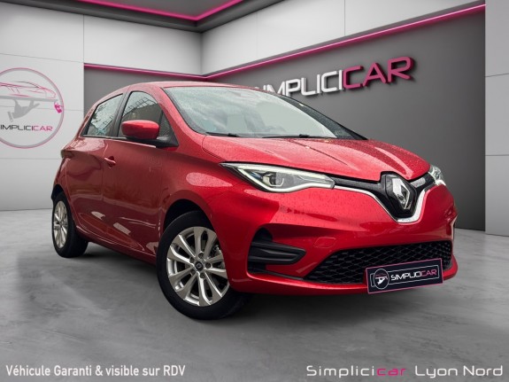 Renault zoe r110 zen batterie en location occasion simplicicar lyon nord  simplicicar simplicibike france