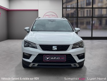 Seat ateca 1.6 tdi 115 ch start/stop ecomotive dsg7 xcellence toit ouvrant panoramique, car play, coffre electrique...
