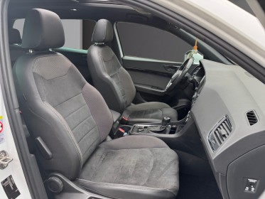 Seat ateca 1.6 tdi 115 ch start/stop ecomotive dsg7 xcellence toit ouvrant panoramique, car play, coffre electrique...