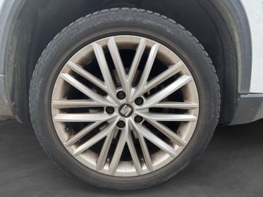 Seat ateca 1.6 tdi 115 ch start/stop ecomotive dsg7 xcellence toit ouvrant panoramique, car play, coffre electrique...