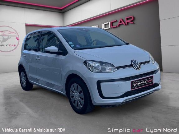 Volkswagen up up 1.0 60 bluemotion bvm5 move up! • faible kilométrage • garantie 12 mois occasion simplicicar lyon nord ...