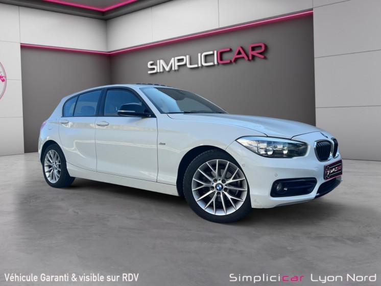 Bmw serie 1 f20 lci 114d 95 ch sport • toit ouvrant • caméra de recul • sièges sport • garantie 12 mois occasion...