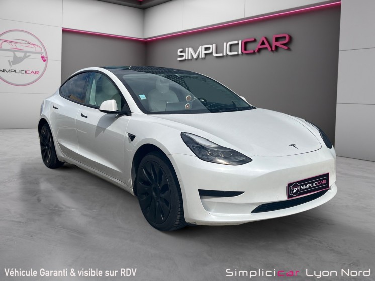 Tesla model 3 standard range plus rwd option autopilot occasion simplicicar lyon nord  simplicicar simplicibike france