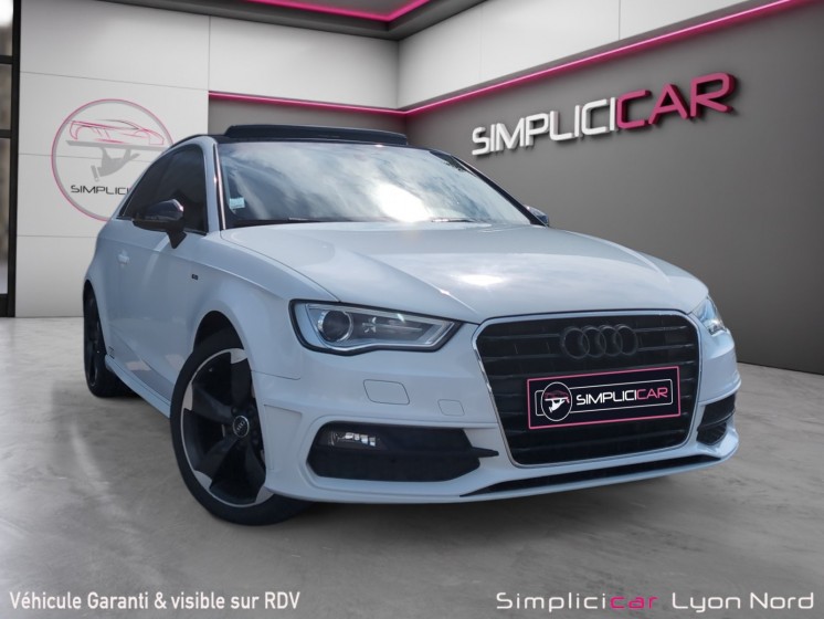 Audi a3 a3 2.0 tdi 150 s line s tronic 6 - toit ouvrant - suivi complet - garantie 12 mois occasion simplicicar lyon nord...