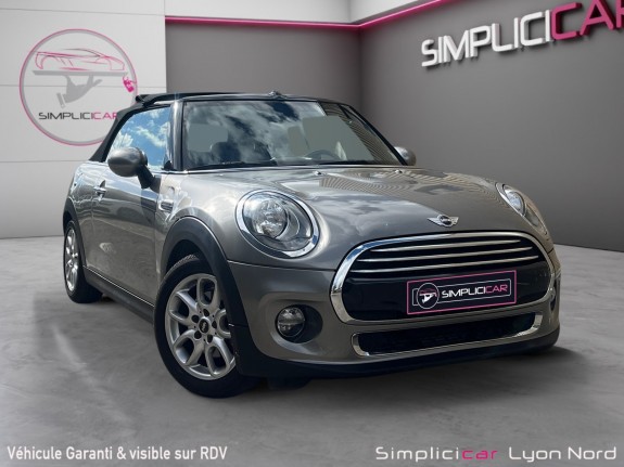 Mini cabriolet f57 cooper 136 ch bva6 finition red hot chili  garantie 12 mois occasion simplicicar lyon nord simplicicar...