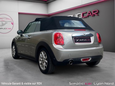 Mini cabriolet f57 cooper 136 ch bva6 finition red hot chili  garantie 12 mois occasion simplicicar lyon nord simplicicar...