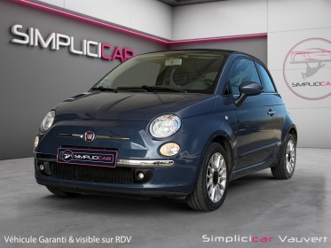Fiat 500c 1.2 8v 69 ch lounge, garantie 12 mois occasion simplicicar lunel simplicicar simplicibike france