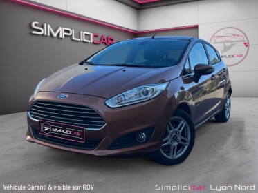 Ford fiesta 1.0 ecoboost 100 ss titanium garantie 12mois occasion simplicicar lyon nord  simplicicar simplicibike france