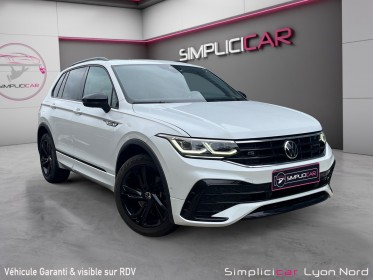 Volkswagen tiguan 1.4 ehybrid 245ch dsg6 r-line exclusive full option garantie 12 mois occasion simplicicar lyon nord...