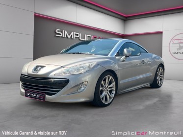 Peugeot rcz 1.6 thp 156ch/turbo changé/ligne supersprint/radar av et ar:/garantie 12 mois occasion simplicicar lyon nord...