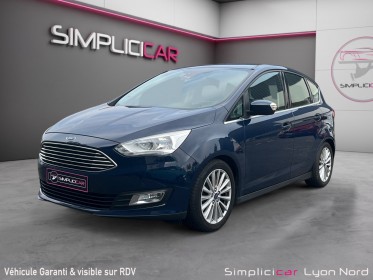 Ford c-max 1.5 tdci 120 ss powershift titanium/carplay/boîte auto/démarrage sans clés/garantie 12 mois occasion...