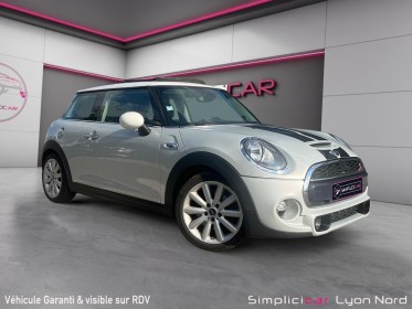Mini hatch 3 portes f56 cooper s 192 ch pack red hot chili - toit ouvrant - garantie 12 mois occasion simplicicar lyon nord...