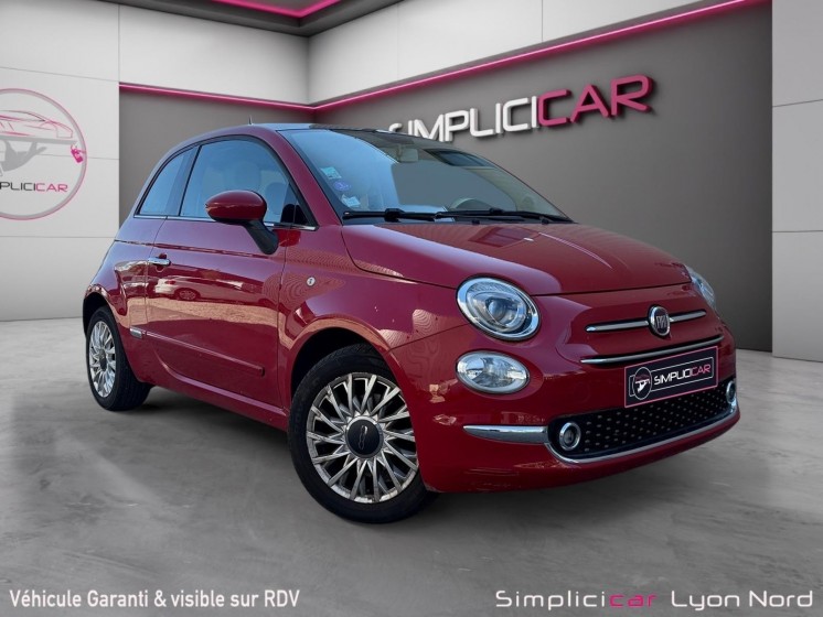 Fiat 500 my20 serie 7 euro 6d 1.2 69 ch eco pack s/s lounge garantie 12mois occasion simplicicar lyon nord  simplicicar...