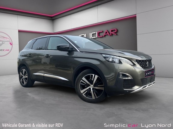 Peugeot 3008 1.5 bluehdi 130ch ss bvm6 gt line - distribution neuve - caméra de recul - attelage - garantie 12 mois occasion...