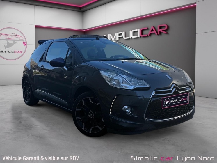 Citroen ds3 thp 155 sport chic cabriolet chaine de distrib/garantie 12mois occasion simplicicar lyon nord simplicicar...