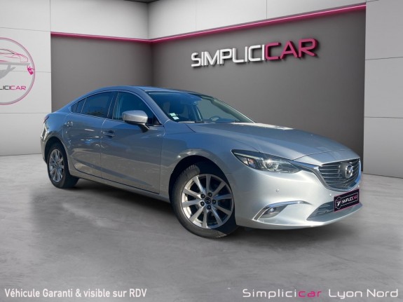 Mazda mazda6 2.2l skyactiv-d 150 ch bva6 dynamique - suivi complet - carplay - garantie 12 mois occasion simplicicar lyon...