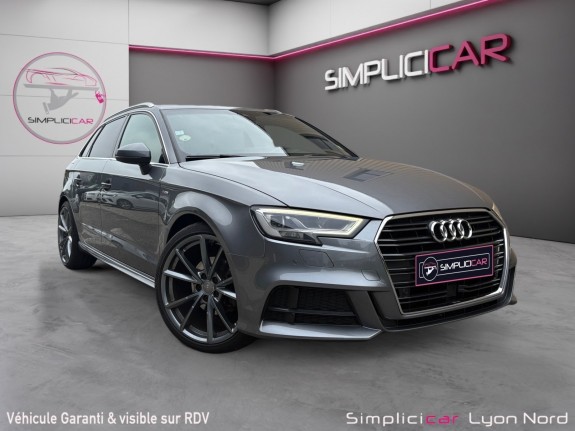 Audi a3 sportback 2.0 tdi 150 s tronic 6 s line / entretien full audi / carplay / virtuel cockpit / siege chauffant...