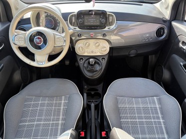 Fiat 500 serie 6 euro 6d 1.2 69 ch eco pack lounge garantie 12mois toit pano occasion simplicicar lyon nord simplicicar...