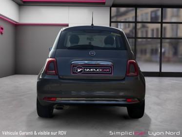 Fiat 500 serie 6 euro 6d 1.2 69 ch eco pack lounge garantie 12mois toit pano occasion simplicicar lyon nord simplicicar...
