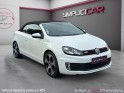 Volkswagen golf cabriolet 2.0 tsi 210 gti dsg - sièges en cuir chauffants - caméra de recul - radar av ar - régulateur...