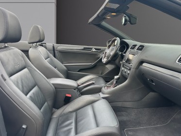 Volkswagen golf cabriolet 2.0 tsi 210 gti dsg - sièges en cuir chauffants - caméra de recul - radar av ar - régulateur...