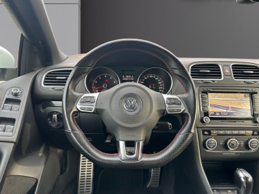 Volkswagen golf cabriolet 2.0 tsi 210 gti dsg - sièges en cuir chauffants - caméra de recul - radar av ar - régulateur...