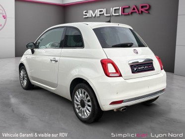 Fiat 500 serie 6 1.2 69 ch lounge toit pano/garantie 12mois occasion simplicicar lyon nord simplicicar simplicibike france