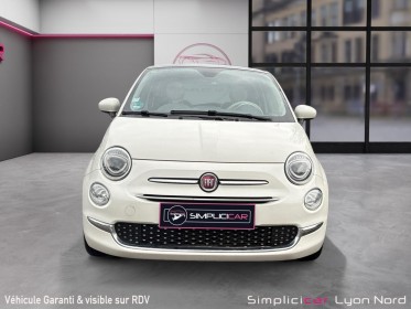 Fiat 500 serie 6 1.2 69 ch lounge toit pano/garantie 12mois occasion simplicicar lyon nord simplicicar simplicibike france