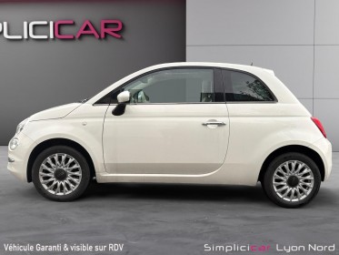 Fiat 500 serie 6 1.2 69 ch lounge toit pano/garantie 12mois occasion simplicicar lyon nord simplicicar simplicibike france
